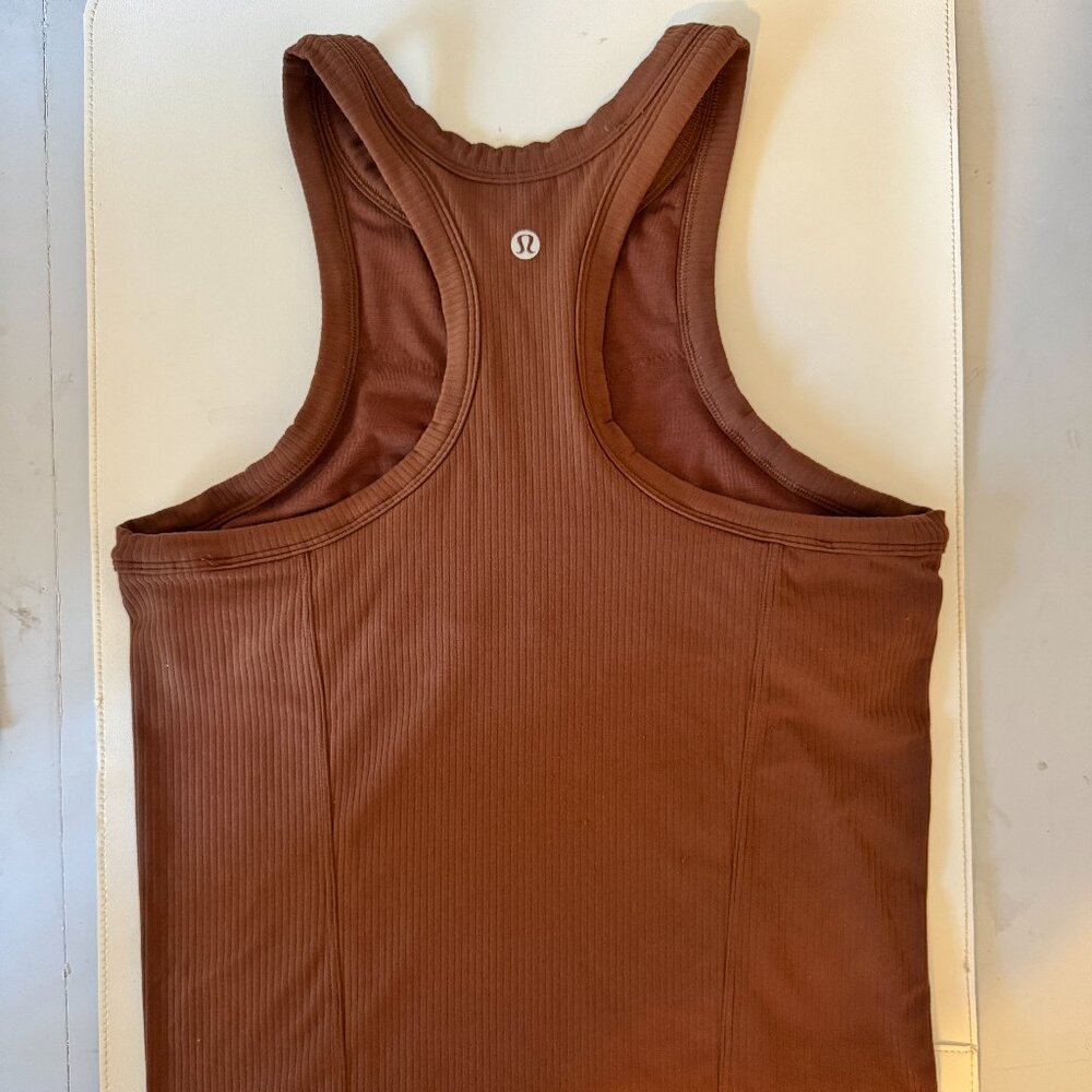 Lululemon Ribbed Nulu Racerback Yoga Tank Top | Size 8